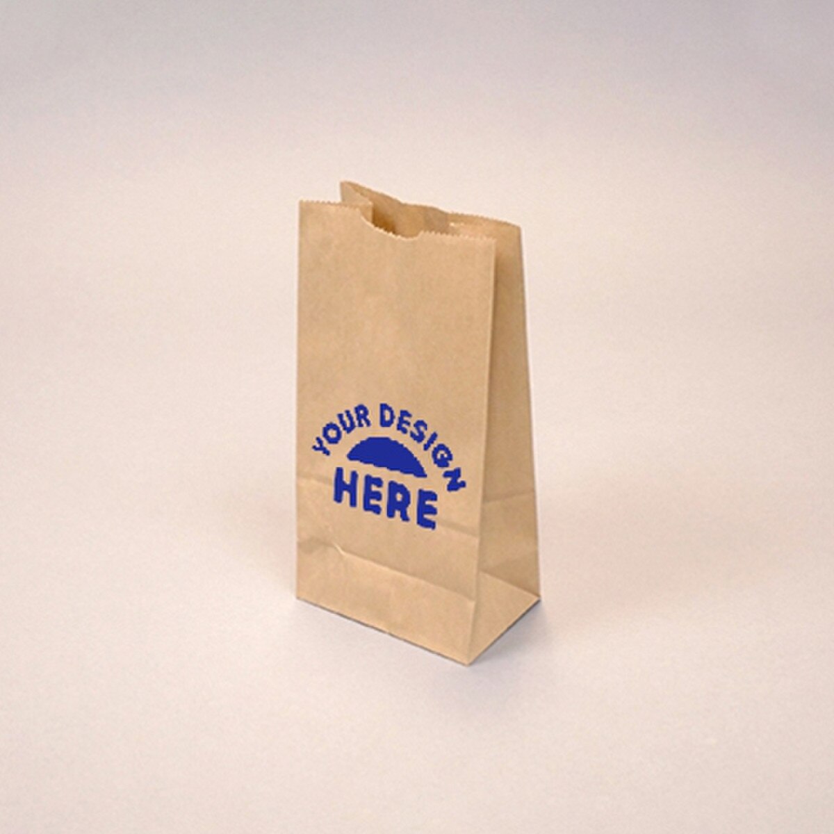Custom-Printed Natural Kraft 4-lb G